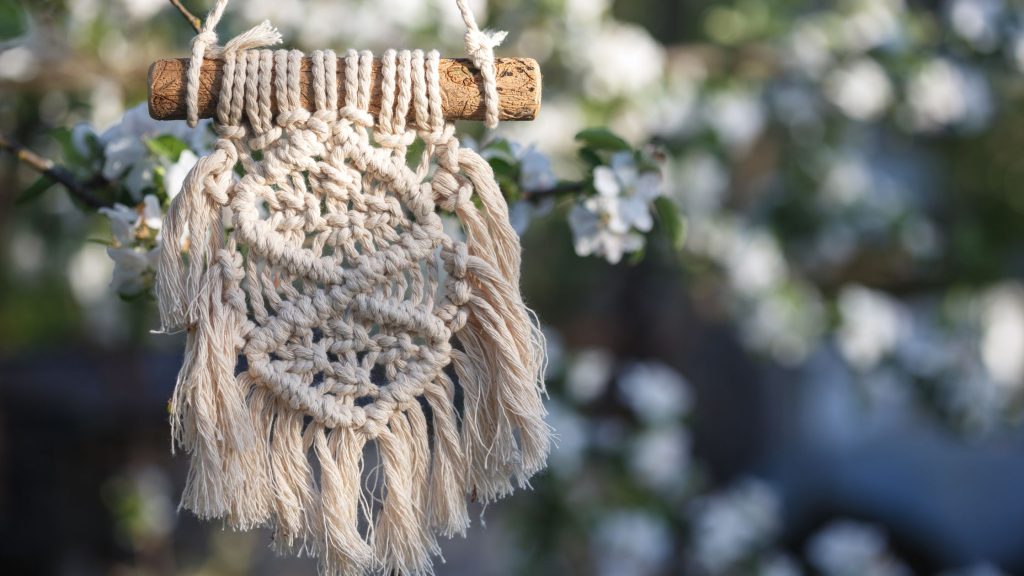 Oldest Known Macrame Pieces